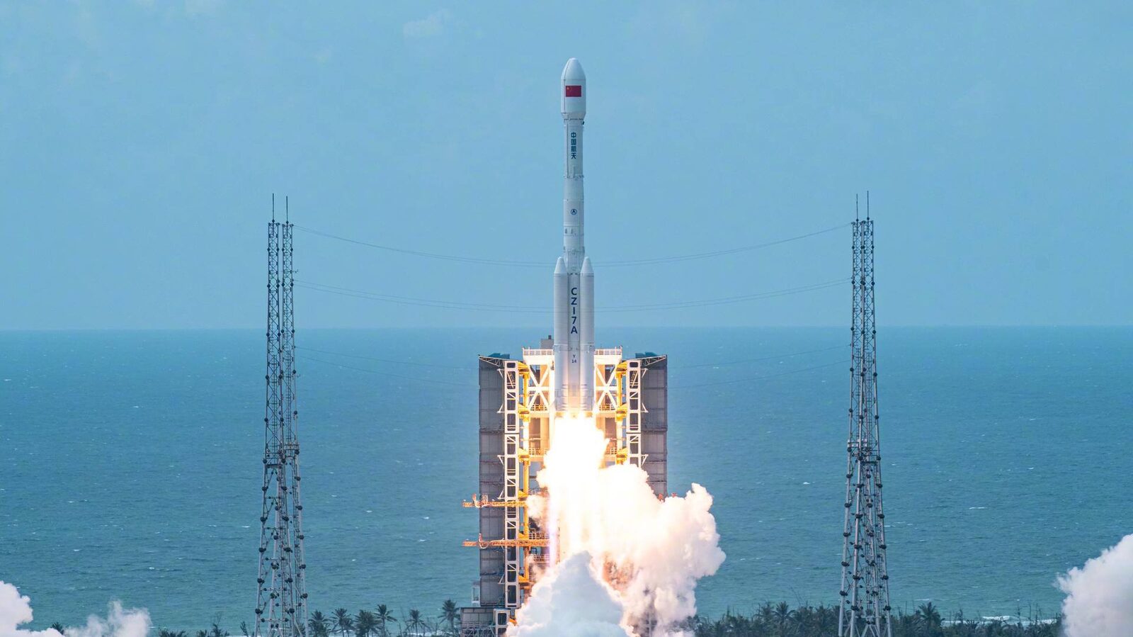 Gen. Chance Saltzman warns of impending space conflict as SpaceX launches 21 SDA satellites from Vandenberg. Space Force shifts from support role to core deterrent.