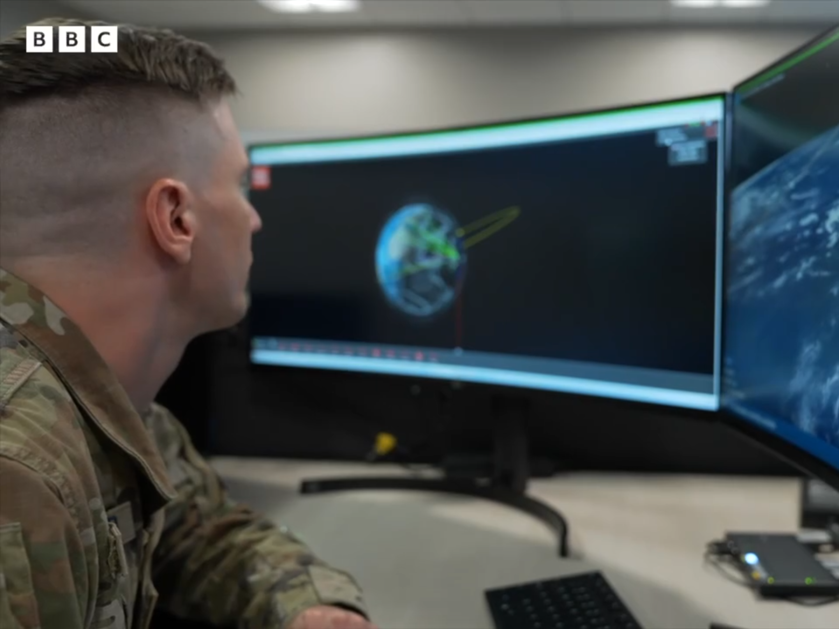 Space Force personnel preparing for space domain conflicts