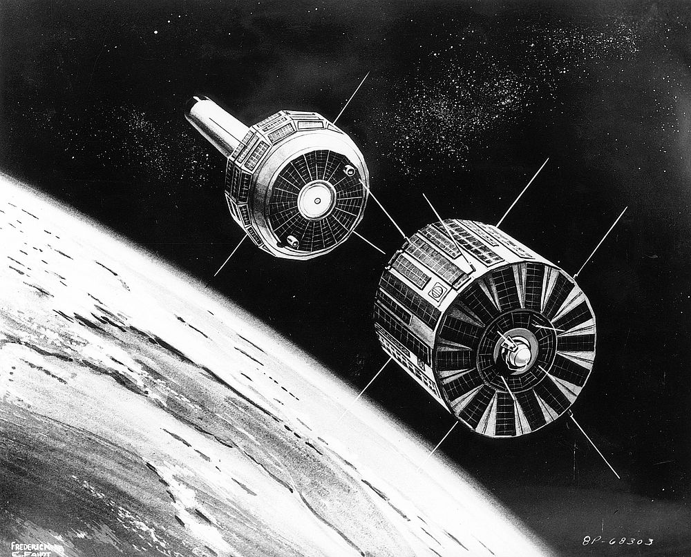 TRANSIT 4B Satellite Image