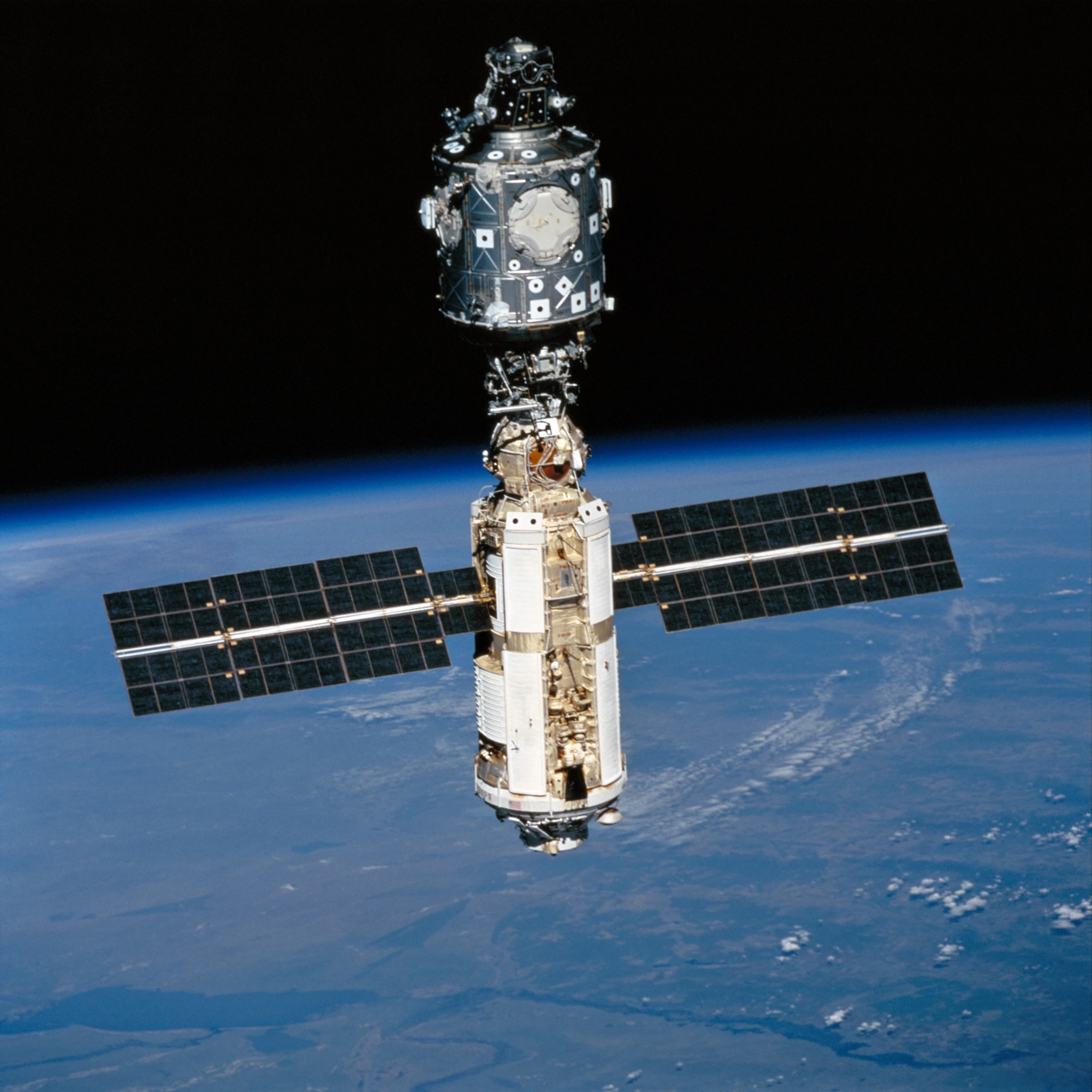 ISS (ZARYA) Satellite Image