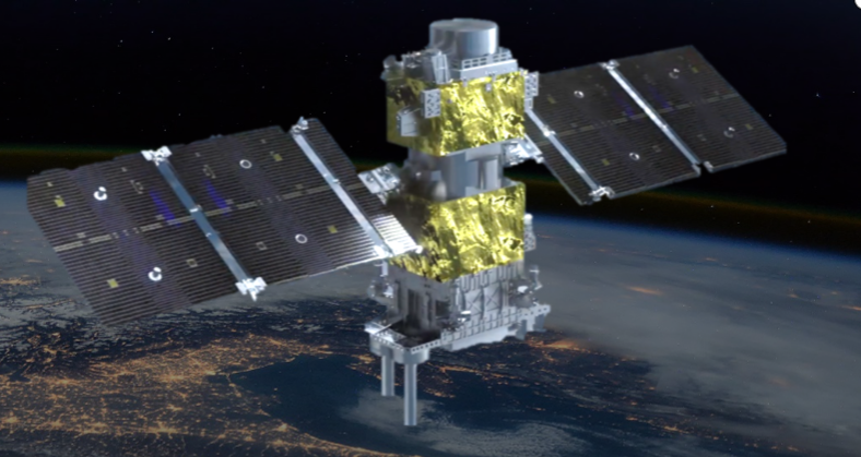 AMC-6 Satellite Image