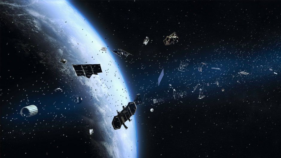 RESURS-P 1 DEB Satellite Image
